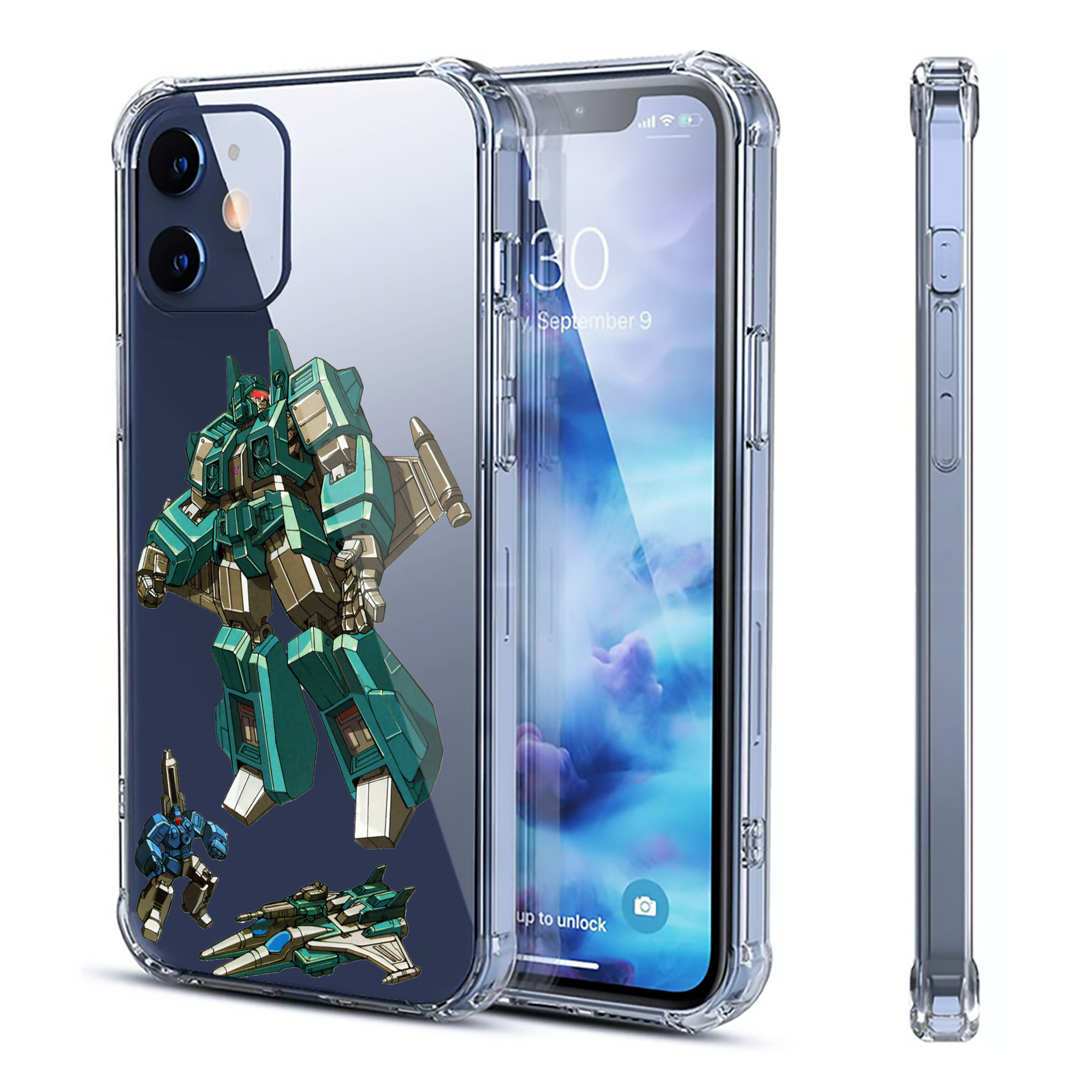（画像用）  【iPhone 12シリーズ対応】透明スマホケース（クリアソフトケース）